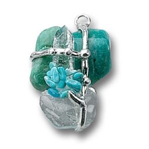 VIRGO Handmade Crystal Amulet Pendant Necklace